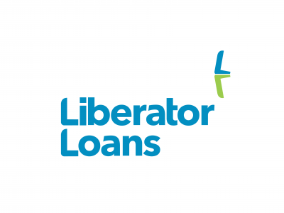 liberator loans logo design
