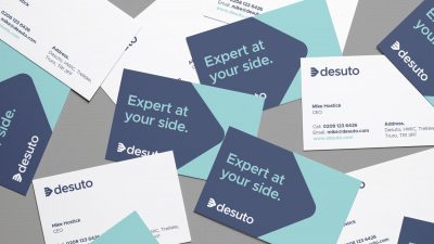 desuto business card design